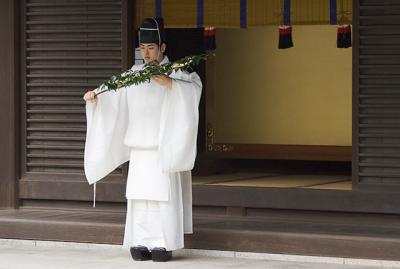 Meiji Shrine at New Year