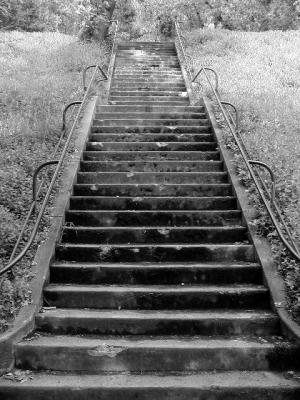 stairway in Lithia Park