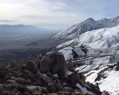 Owens Valley Viewed From Goodale Mountain