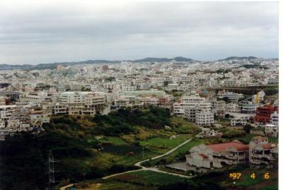Another shot of the city near Futenma Air Field