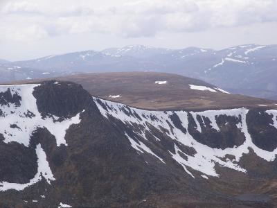 The Stuic, Glas Tulaichean and Beinn a Ghlo from Cac Carn Beag