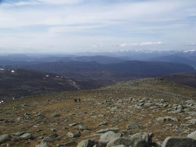 Morrone & the Cairngorms from Cac Carn Beag