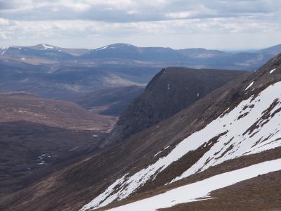 The Devils Point from Sron na Lairige