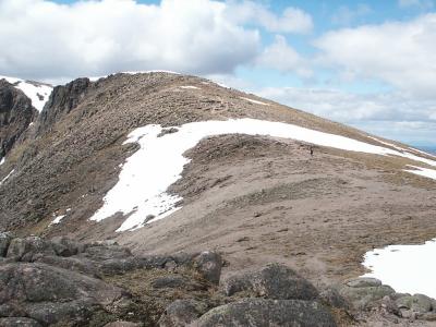 Braeriachs eastern slope