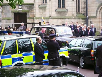 Sir David Steel says bye to Prince Phillip