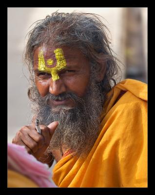Smoking Sadhu