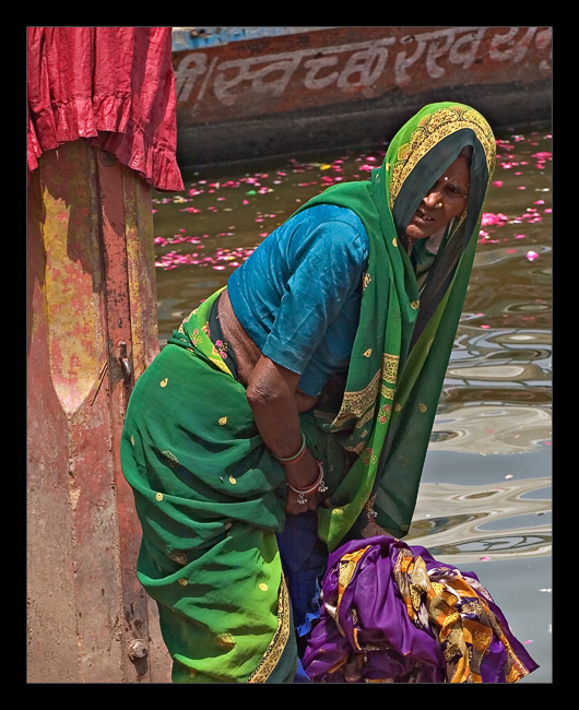 Woman Washing