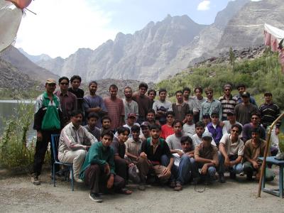 Group Photo at Kachura Lake