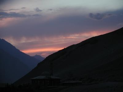 Sunset in Skardu