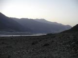 Sun Risen - Karakoram Highway on the Right and the River on the Left