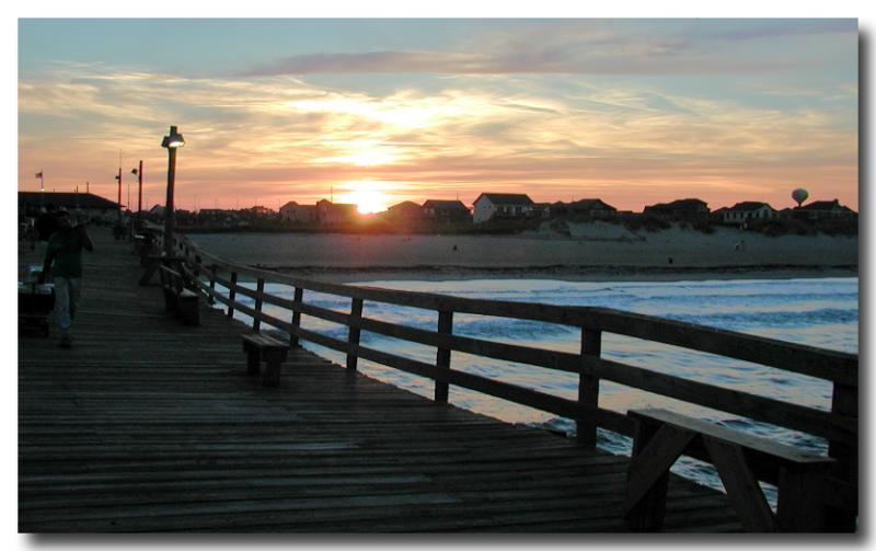 Sunset From The Avon Pier