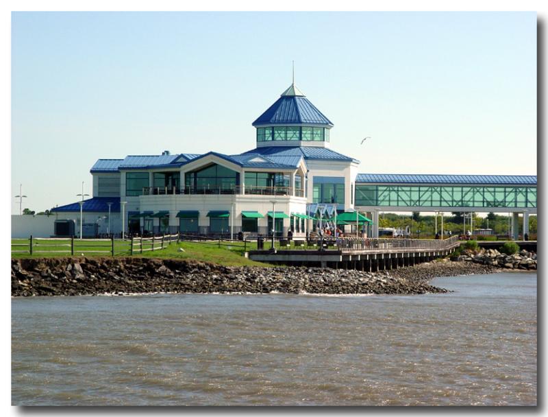 Lewes-Cape May Ferry Pavilion From The Lewes Side