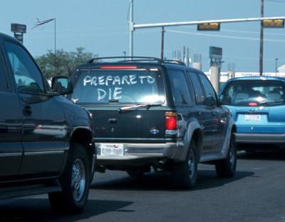 Some Texans are more aggressive than others...