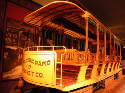 Early 1900's Street Car - LA Museum of Natural History - CP5k