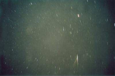 4:30 am, meteor in bottom right