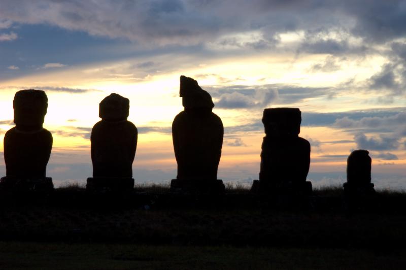 easter island  ahu tahai