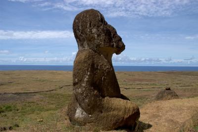 easter island moai rano raraku