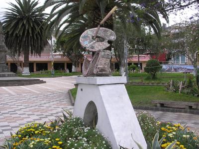 Plaza at San Antonio de Ibarra