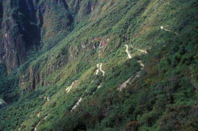 Switchbacks to Machu Picchu