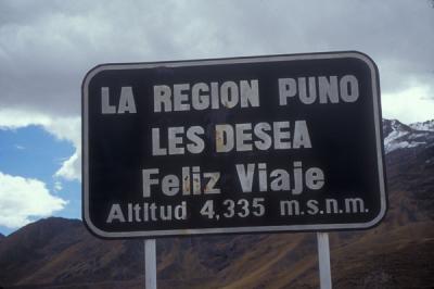 Road to Puno