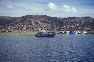 Puno from Lake Titicaca