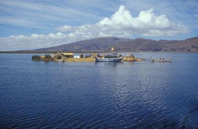 Uros Floating Islands on Lake Titicaca