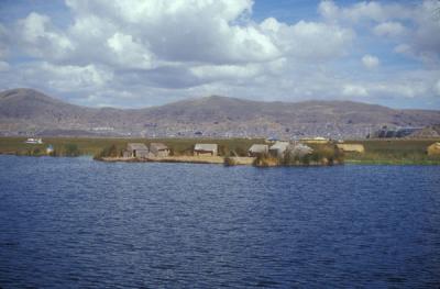 Uros Floating Islands on Lake Titicaca