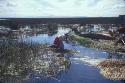 Uros Floating Islands on Lake Titicaca