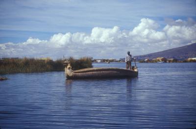 Uros Floating Islands on Lake Titicaca
