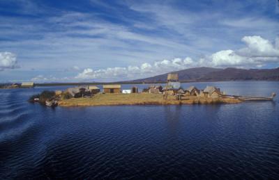 Uros Floating Islands on Lake Titicaca