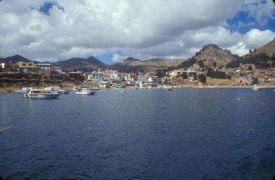 Copacabana from Lake Titicaca