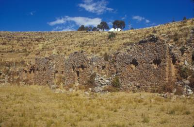 Inca Ruins on Isla de La Luna