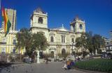 Plaza Murillo and the Cathedral