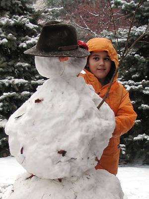 Frosty the Snowman and Friend