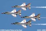 5337 - USAF Thunderbirds at the 2005 Air & Sea practice Show military stock photo #5337