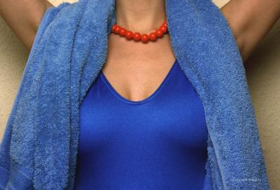 Blue & red