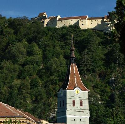 Rasnov  - church and castle