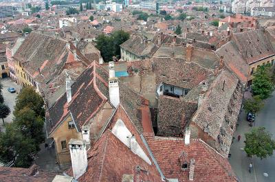 Sibiu - from the Council Tower