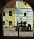 Fountain in Piata Sfatului