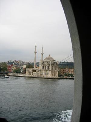 Passing Ortakoy Mosque