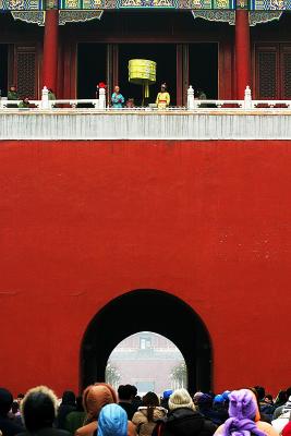 Imperial Impersonator, The Forbidden City, Beijing, China, 2004