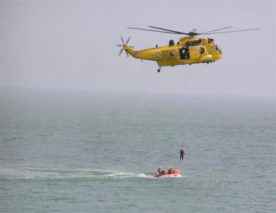 Training exercise at Eastbourne
