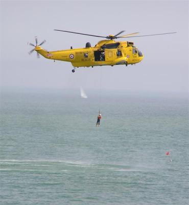 Training exercise at Eastbourne