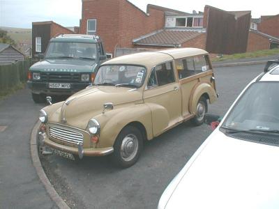The Morris when I inherited it