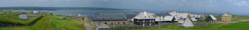 Panorama of Fortress of Louisburg