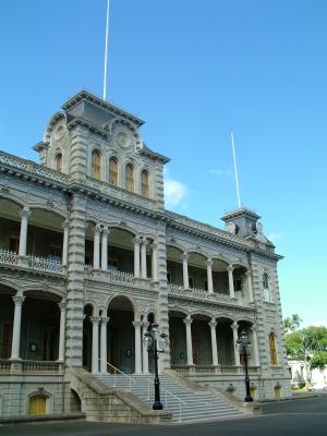 Iolani Palace Downtown Honolulu, Hawaii