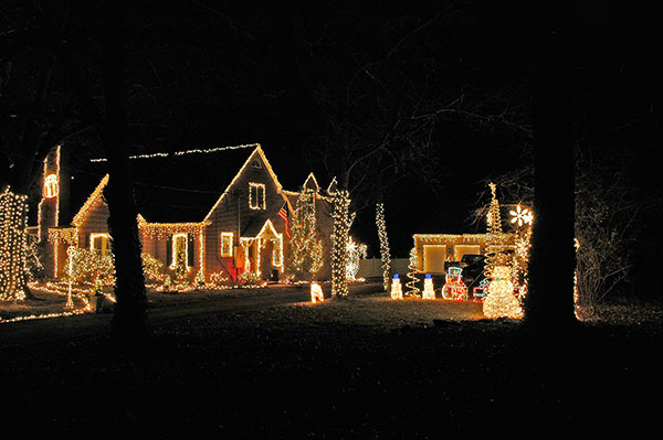 2005 Christmas Lights - Lansdale, Pa.