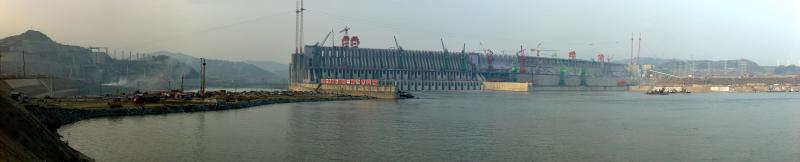 Main Dam after complete blockage