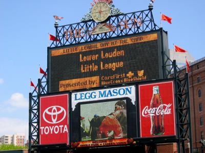 Little League Day at Oriole Park, May 1st 2005