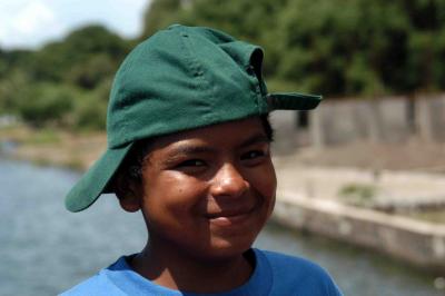 kids in the harbour